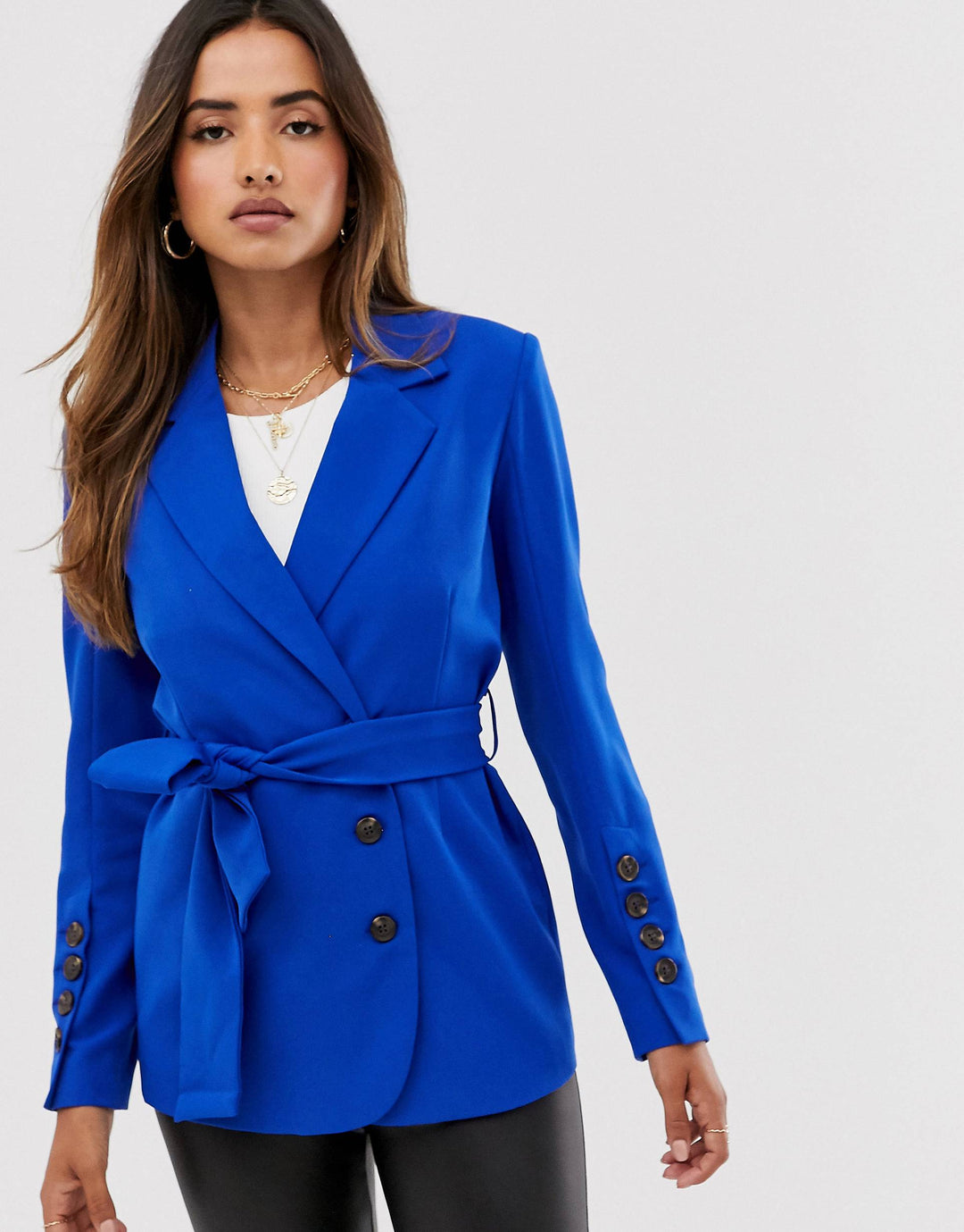 Belted Blazer
