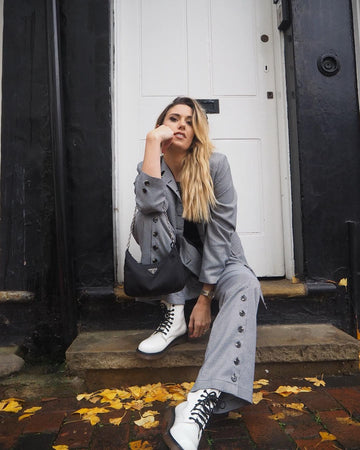 Hayley Houndstooth Trousers